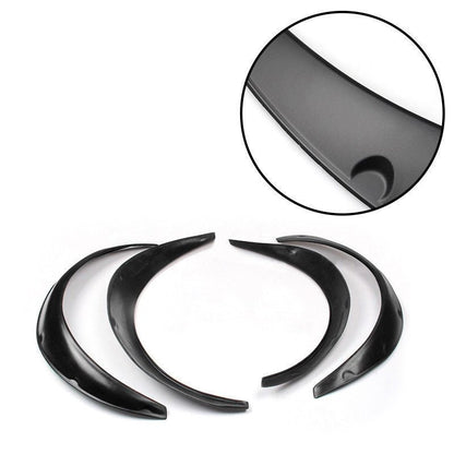4pcs Car Fender Flares Flexible Body Wheel Arches Extra Wide Universal