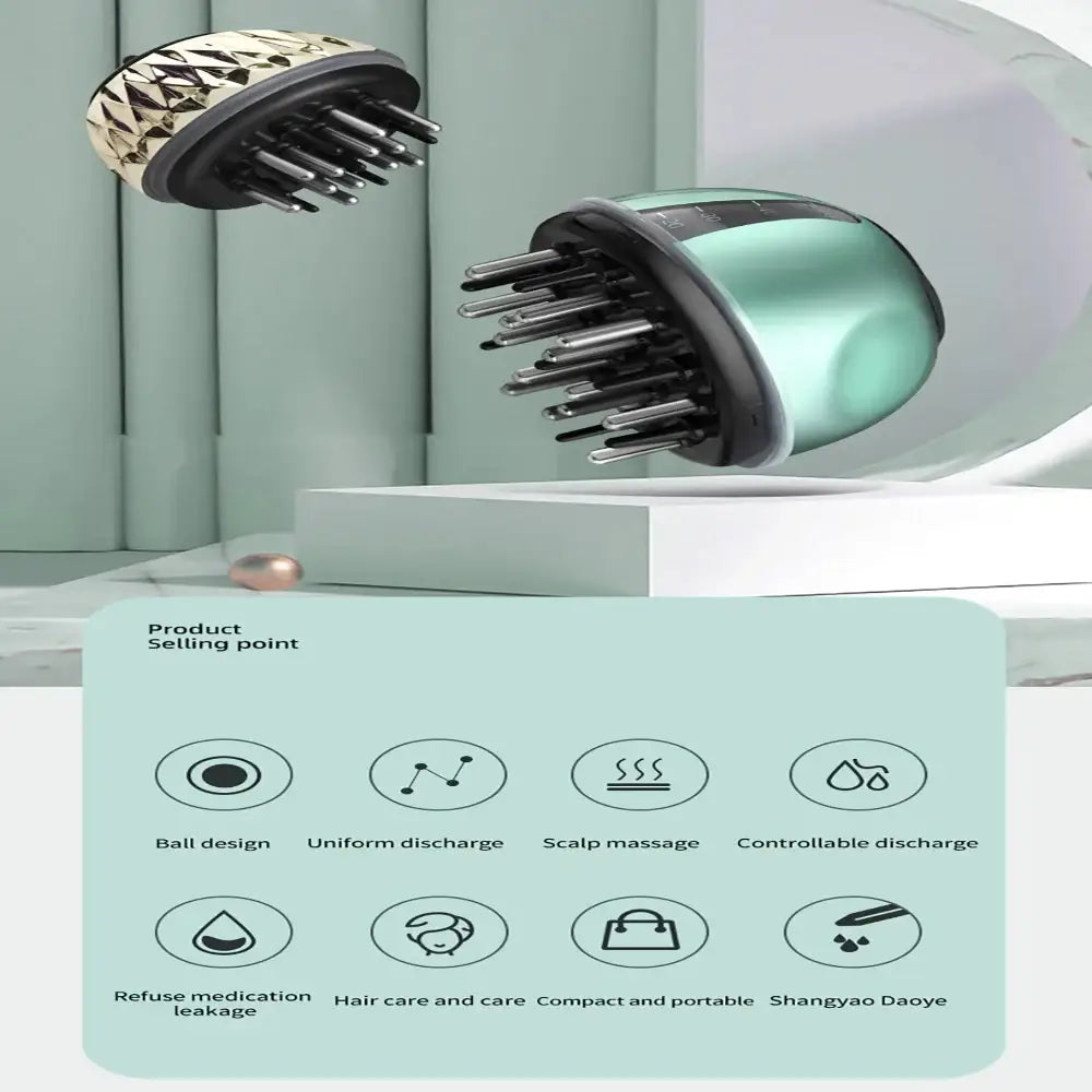14-Pin Scalp Applicator & Liquid Comb
