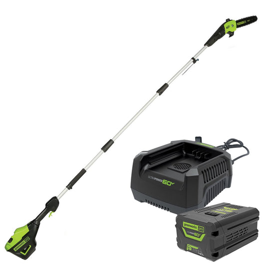 Greenworks 60V Pro Brushless 10" Pole Saw Kit