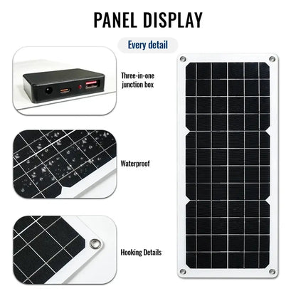 150W Solar Panel Kit with LCD Controller