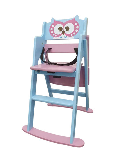 Kapai Wooden Highchair OWL - Babyonline