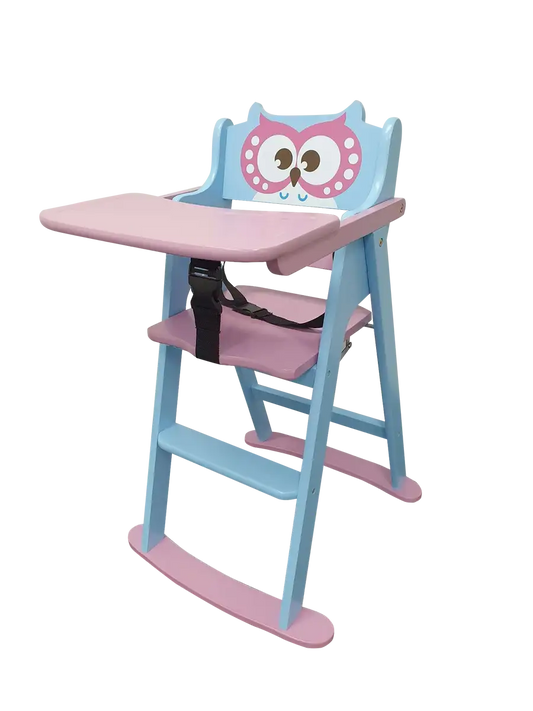 Kapai Wooden Highchair OWL - Babyonline