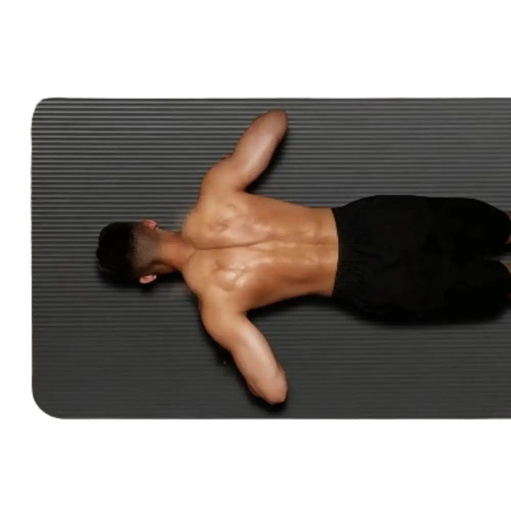 15mm Thick Yoga Mat – Anti-Slip Fitness & Pilates Mat (4 colours available)