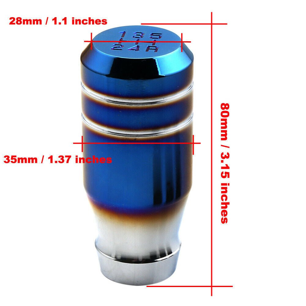 5 Speed Manual Car Gear Shift Knob 8cm