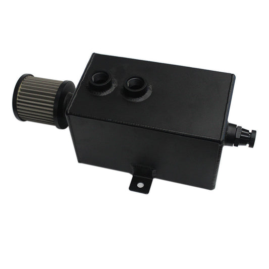 2L Black Aluminum Oil Catch Can