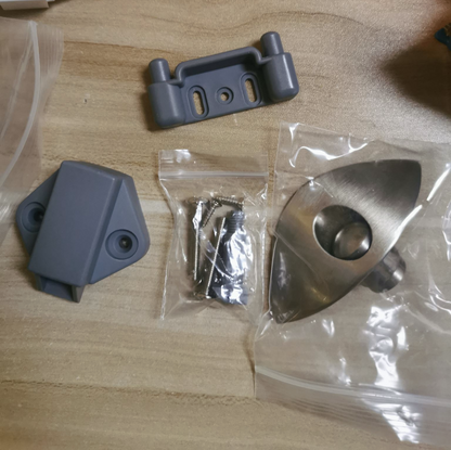 Handle Caravan RV Cupboard/Drawer Zinc Alloy Push Lock Latch Knob - salelink.co.nz
