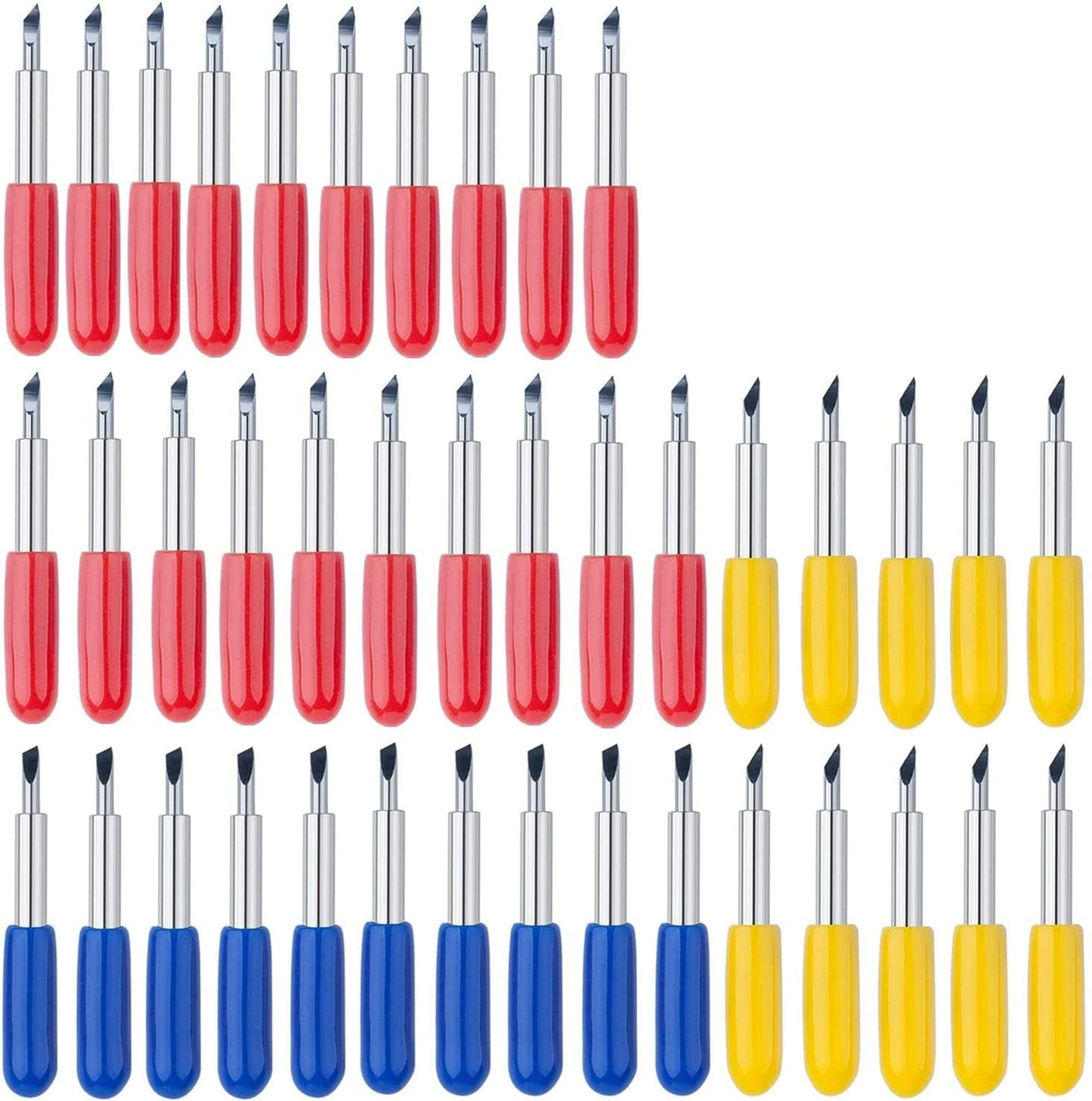 40Pcs Replacement Blades for Cricut Explore Air2/Air 3 /Maker Cutting Machines