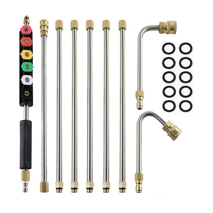 High Pressure Washer Wand Extension Set