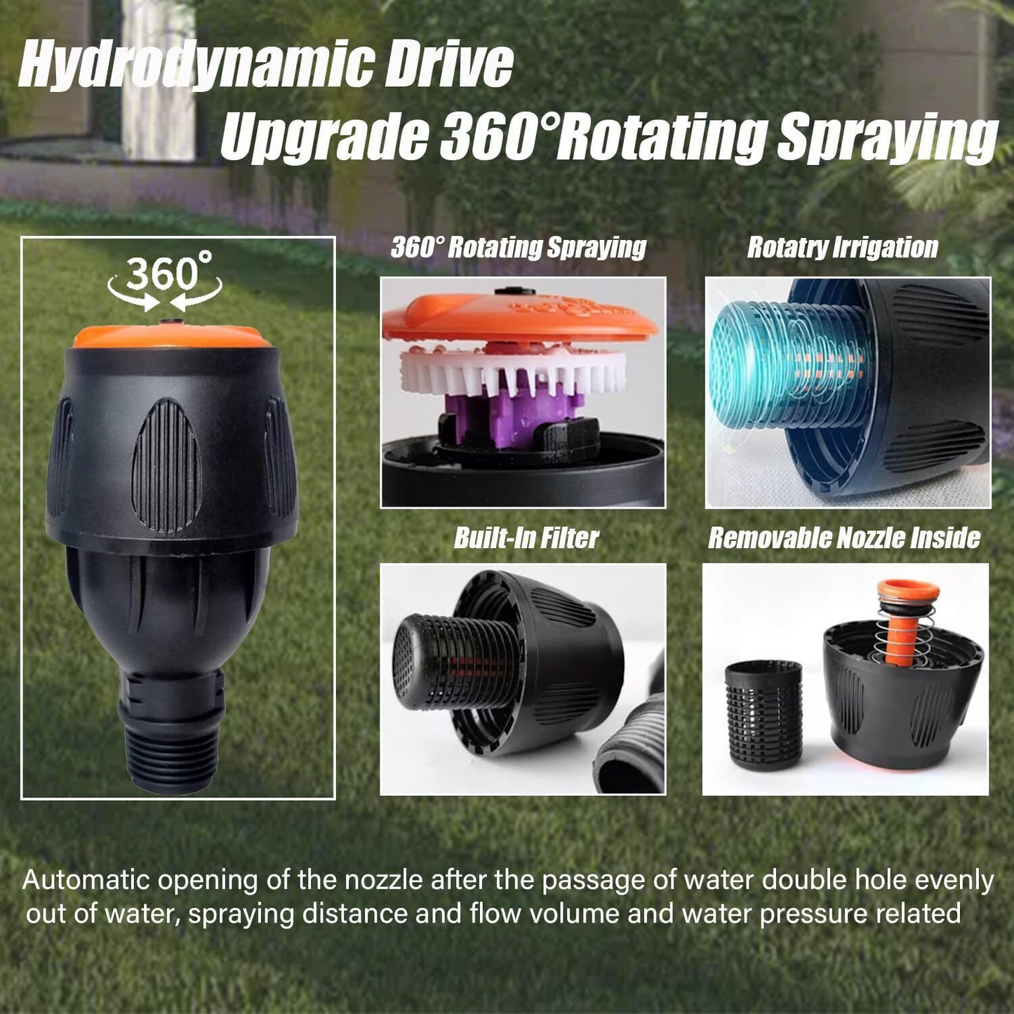 Automatic Rotating Sprinkler