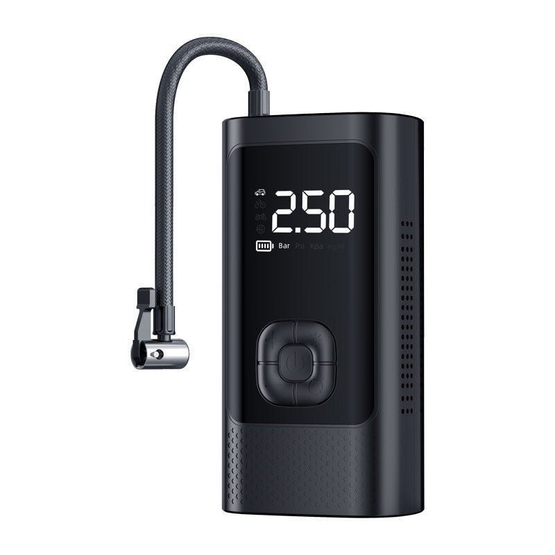 Portable Car Tyre Inflator Cordless Digital Air Compressor Rechargeable Air Pump