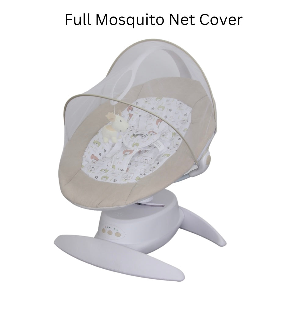 The Orbit 3D Advanced Baby Swing Rocker Soother Seat- Khaki