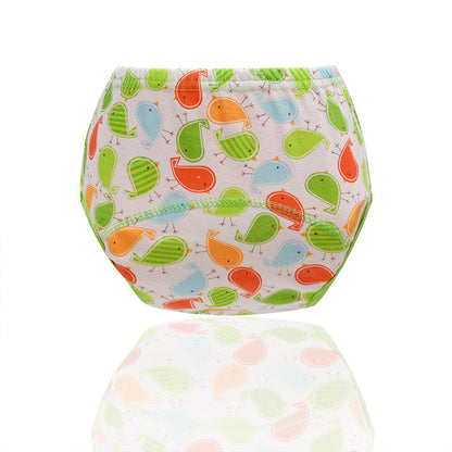 Printed Learning Pants for Babies - Washable and Breathable