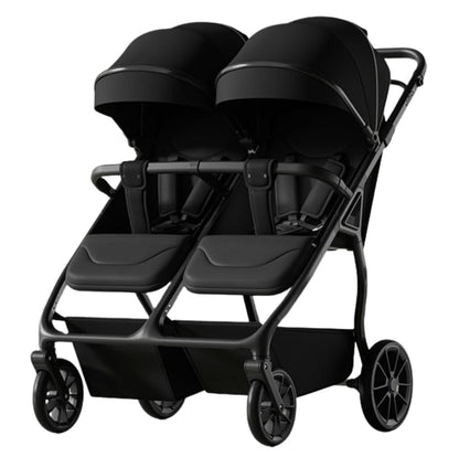 TrekTwo – Ultimate Side-by-Side Double Stroller with Cup Holder