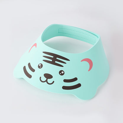 Cartoon Baby Shower Cap for Water Protection (1pc)