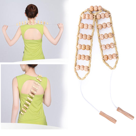 Manual Strap Massager for Meridians and Spine Care
