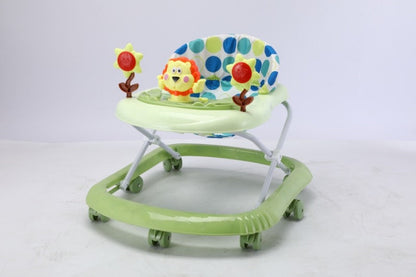 GrowTime Baby Walker – Removable Toy Bar & Compact Folding