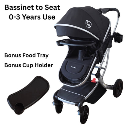 Preorder - Legacy 4 in 1 Travel System Bundle - Stroller + Bassinet + Capsule + Isofix Base + All-rider 360 Rotating Car Seat