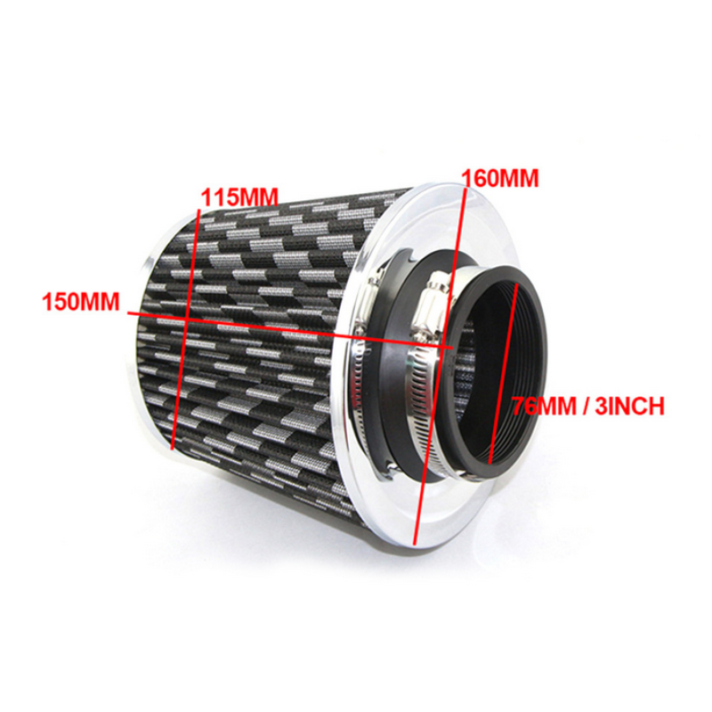 Car Cold Air Intake Filter Pipe Hose System - salelink.co.nz