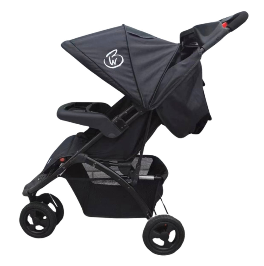 Agile 3-Wheel Compact Stroller + Food Tray + Parents Tray
