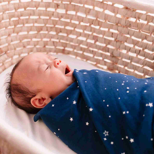 *BUY 1 GET 1 FREE* Woolbabe Merino/Organic Cotton swaddle/blanket STARS