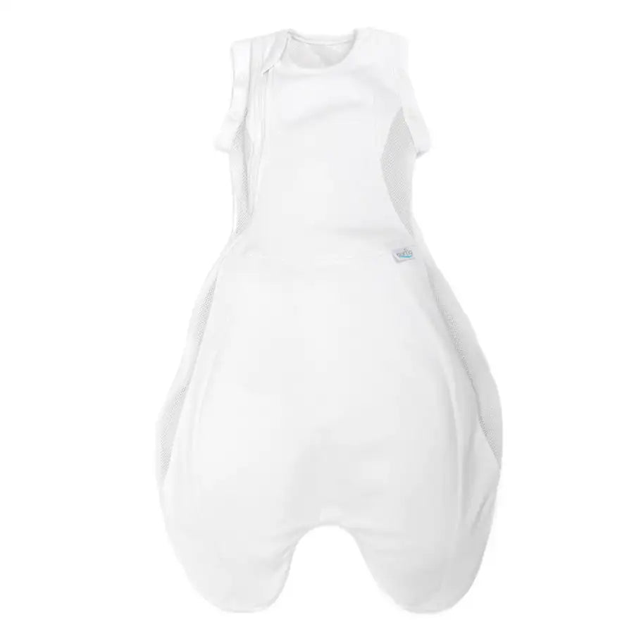 Purflo Swaddle to Sleep Bag All Seasons - Soft White - Babyonline