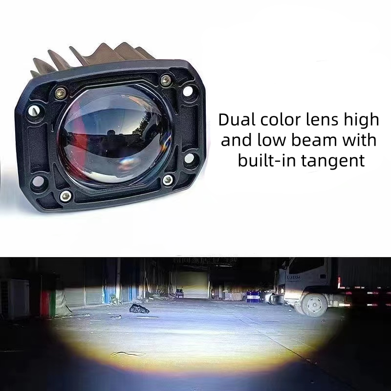 2pcs 3inch Spot Light Automotive DRL Light