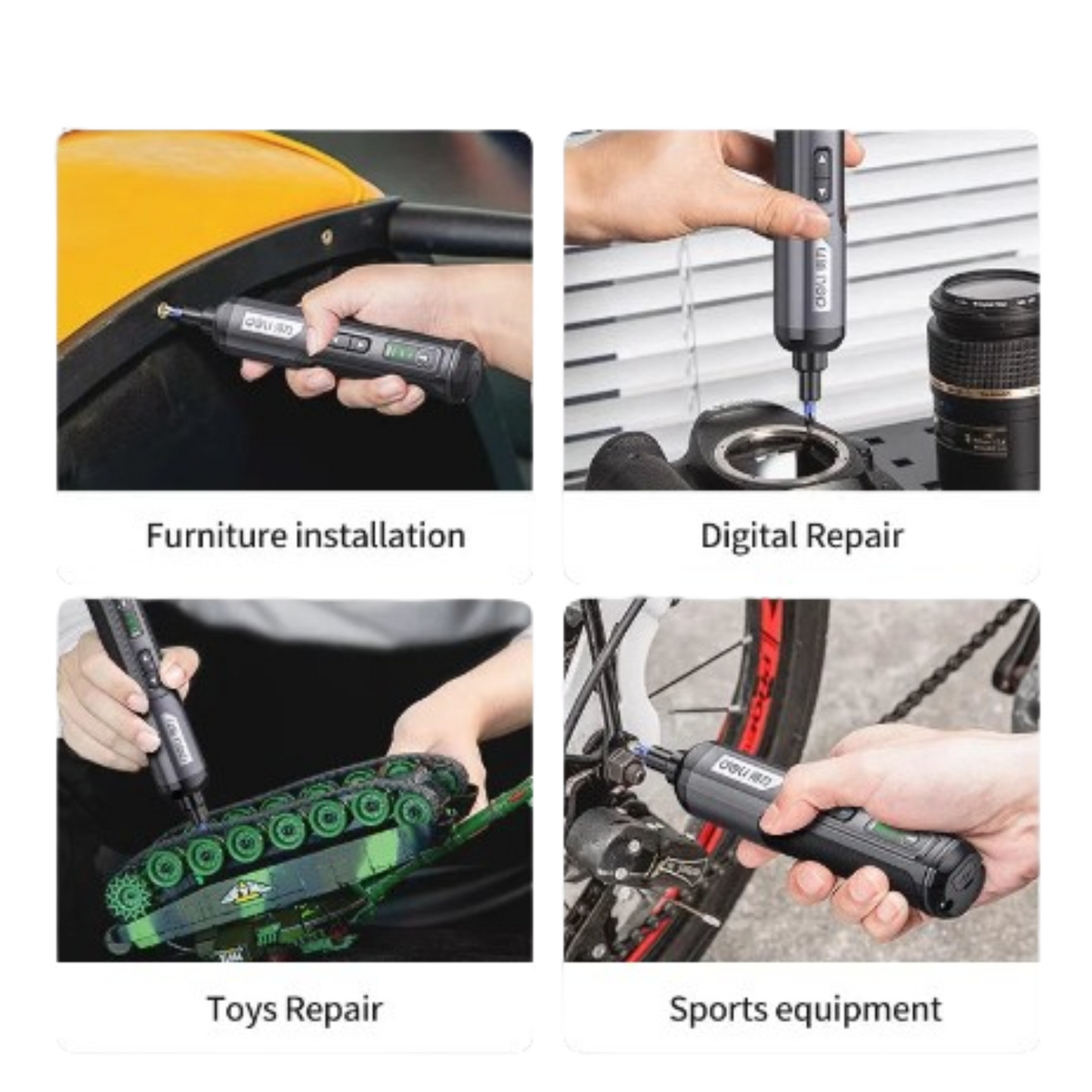 Cordless Electric Screwdriver Set (5 different sets available)