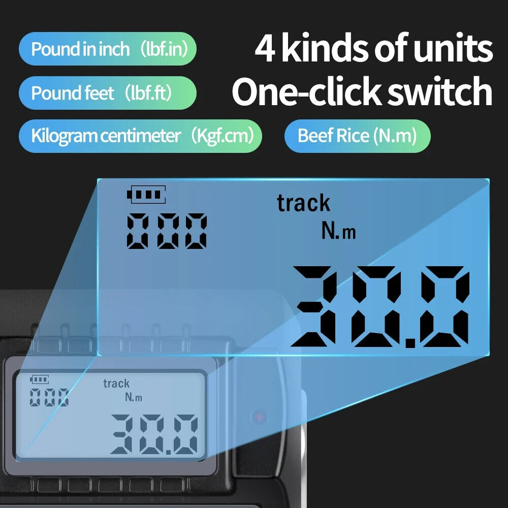 Digital Torque Wrench Adapter Set