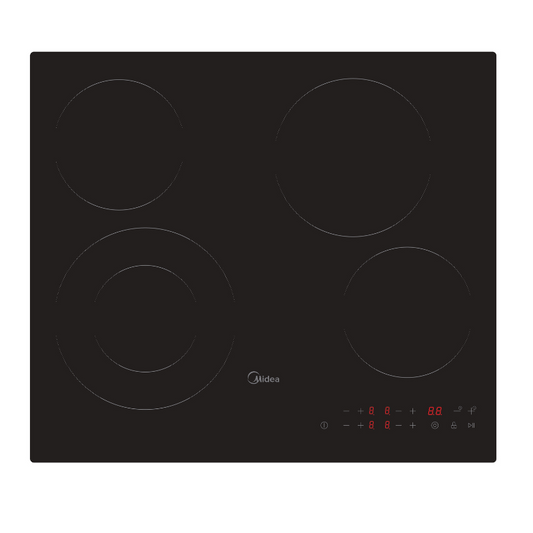 Midea 60cm Ceramic hob Touch Control MCH640F298K