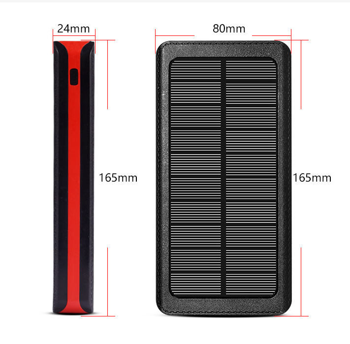 30000mAh Solar Power Bank