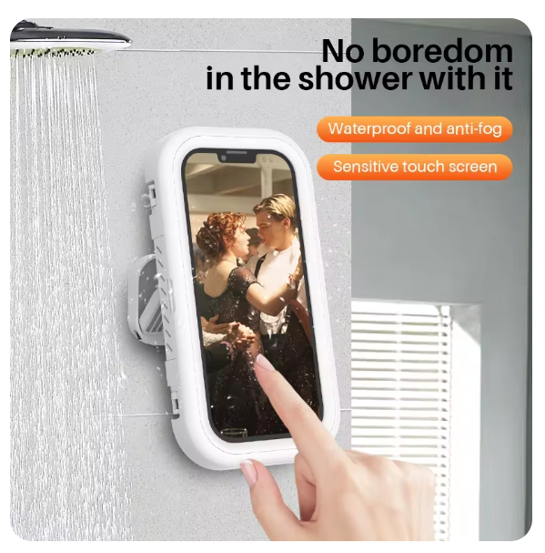 Shower Phone Holder Waterproof - salelink.co.nz