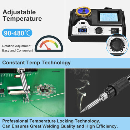 Electric Soldering Iron Station Kit