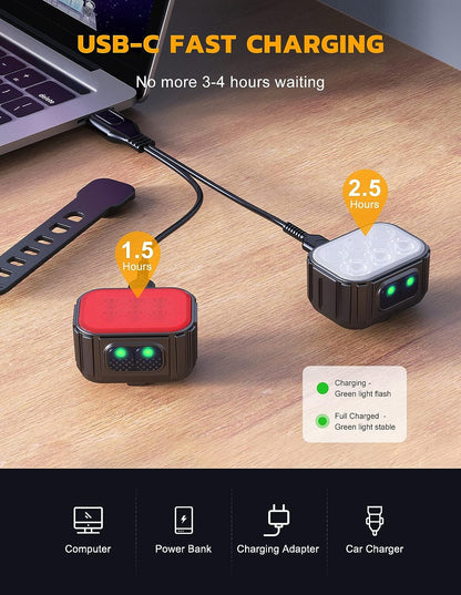 Waterproof Bike Lights