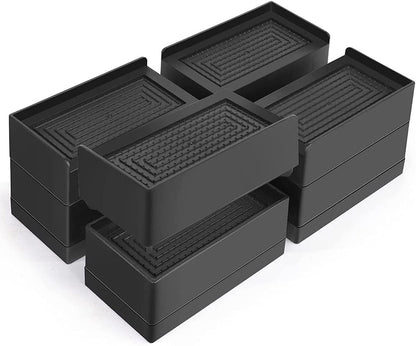 4Pcs Furniture Risers 7.5cm - salelink.co.nz