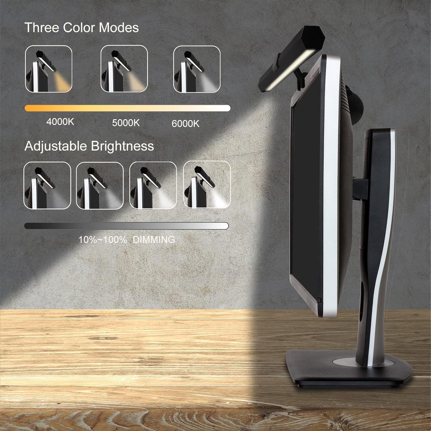 Computer Monitor Light Bar Desk Lamp 40cm