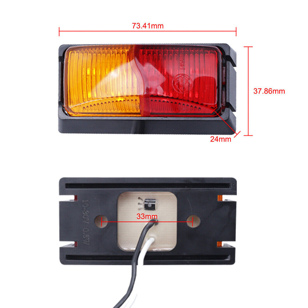 4Pcs LED Clearance Lights