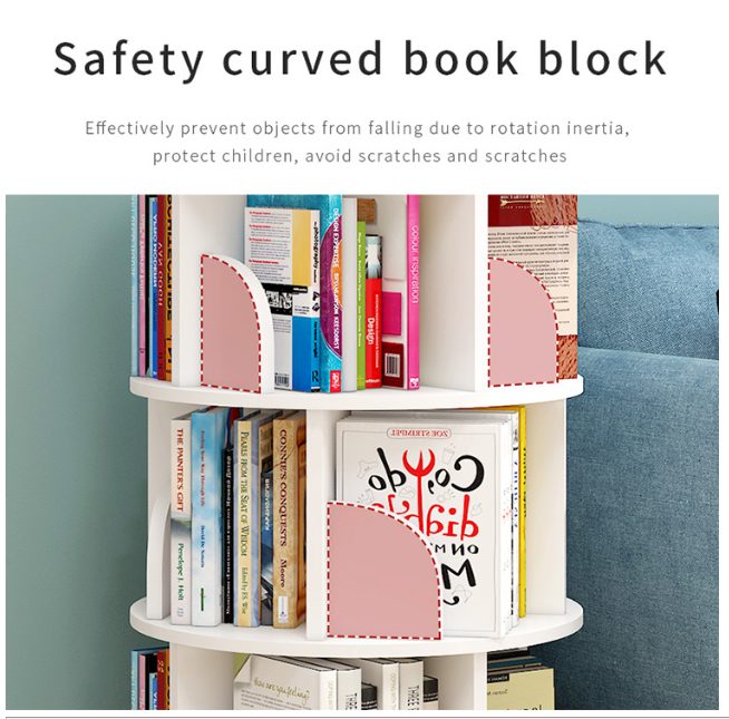 4 Tier Kids Bookshelf