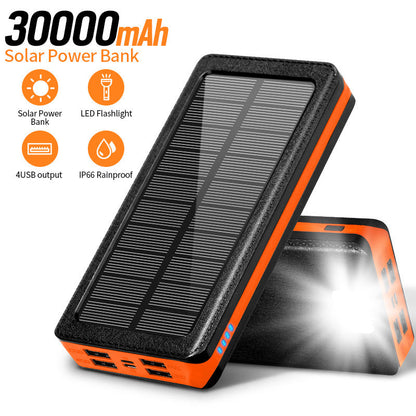 30000mAh Solar Power Bank