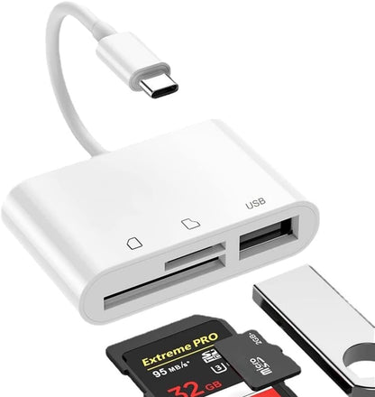 USB C SD/TF Card Reader Type C - salelink.co.nz