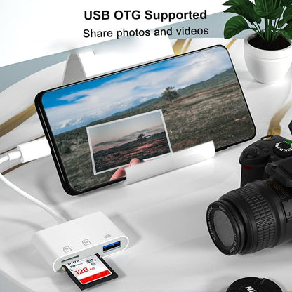 USB C SD/TF Card Reader Type C - salelink.co.nz