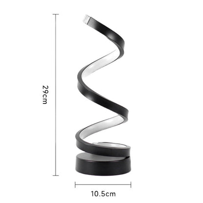Spiral LED Table Lamp
