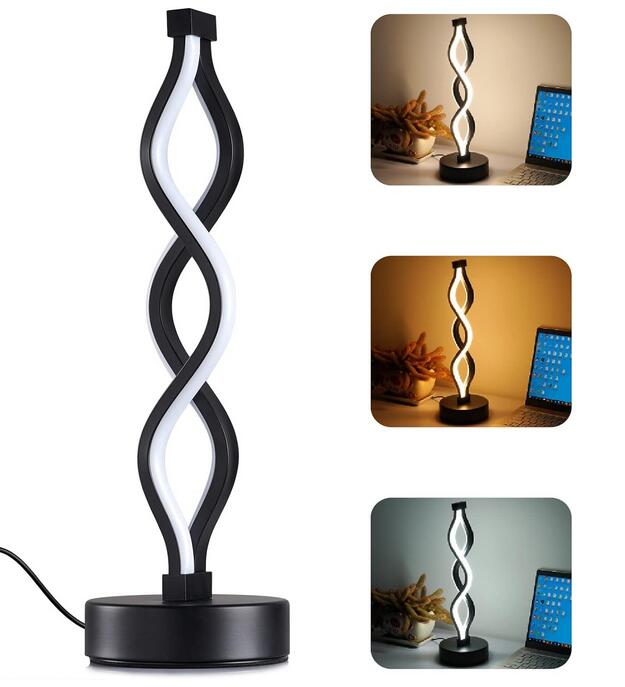 Spiral LED Table Lamp