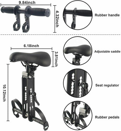 Bike Child Kids Seat with Handlebar