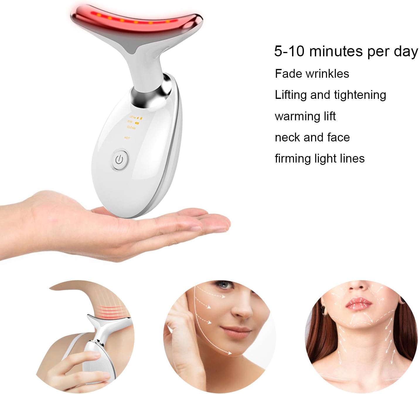 Multifunctional Face and Neck Massager