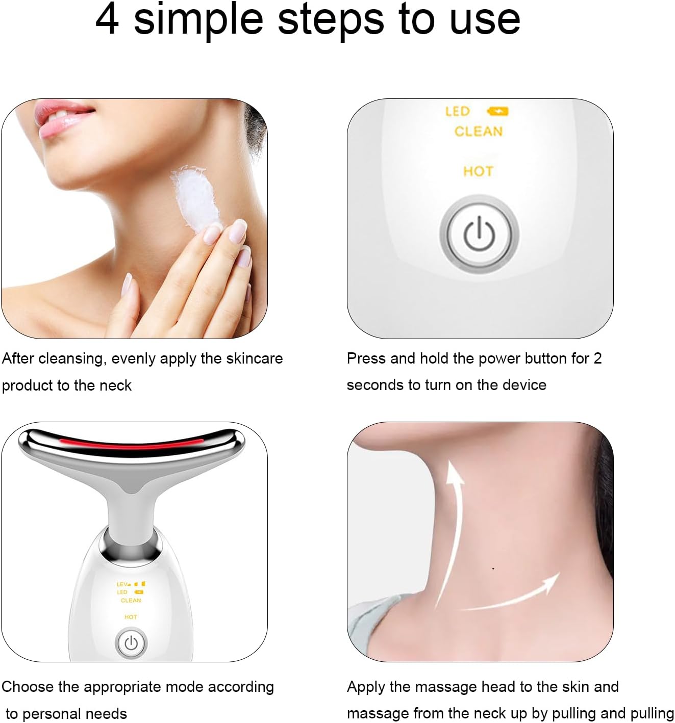 Multifunctional Face and Neck Massager
