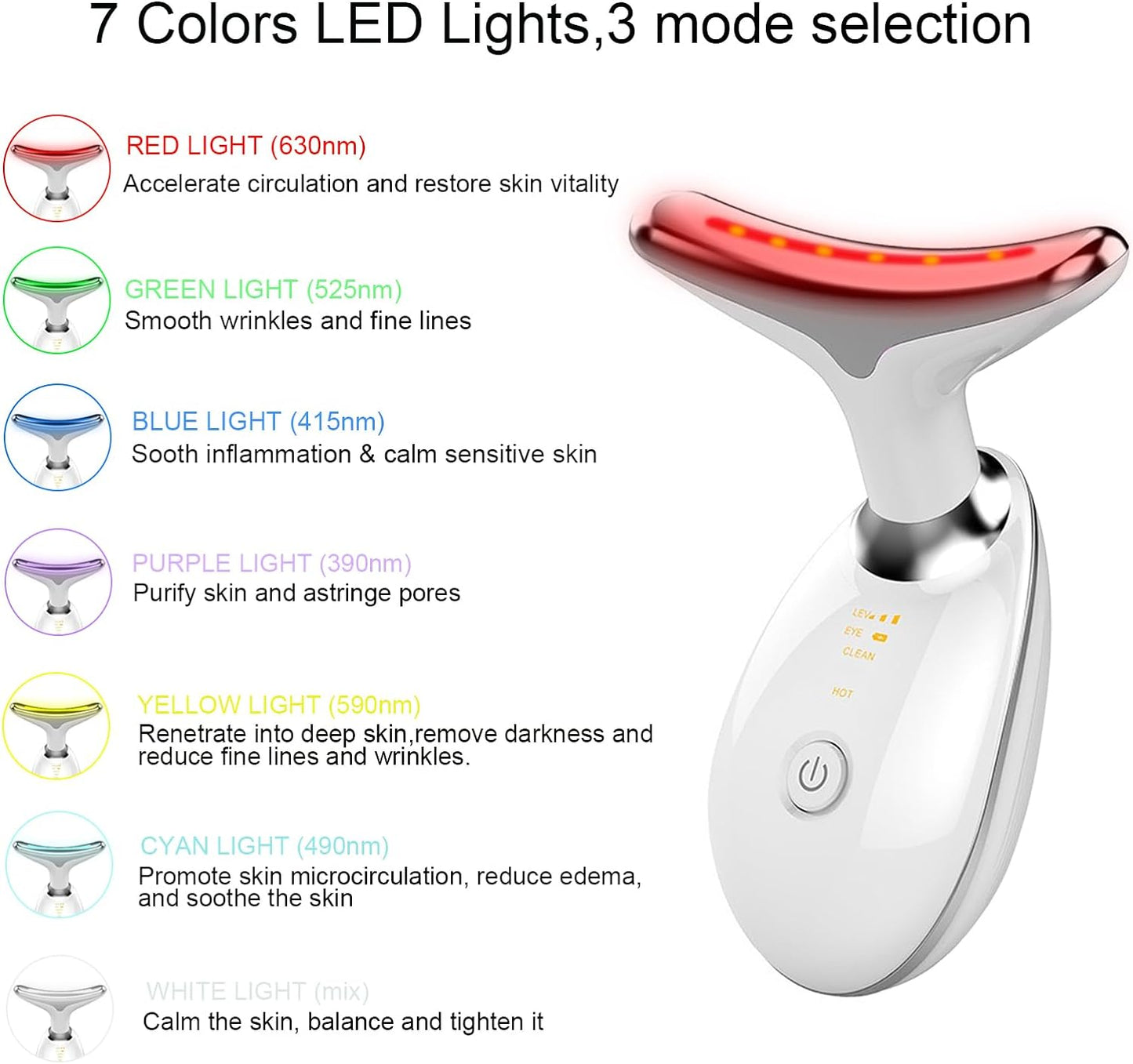Multifunctional Face and Neck Massager
