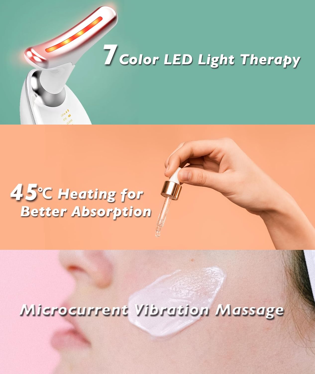 Multifunctional Face and Neck Massager