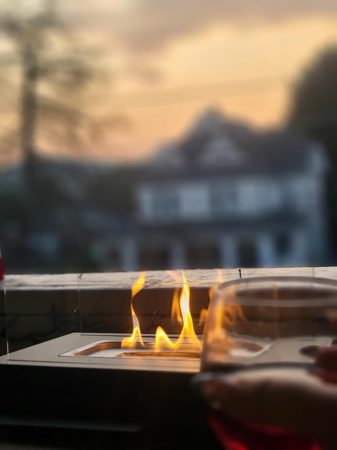 Tabletop Fire Pit Small Table Fireplace