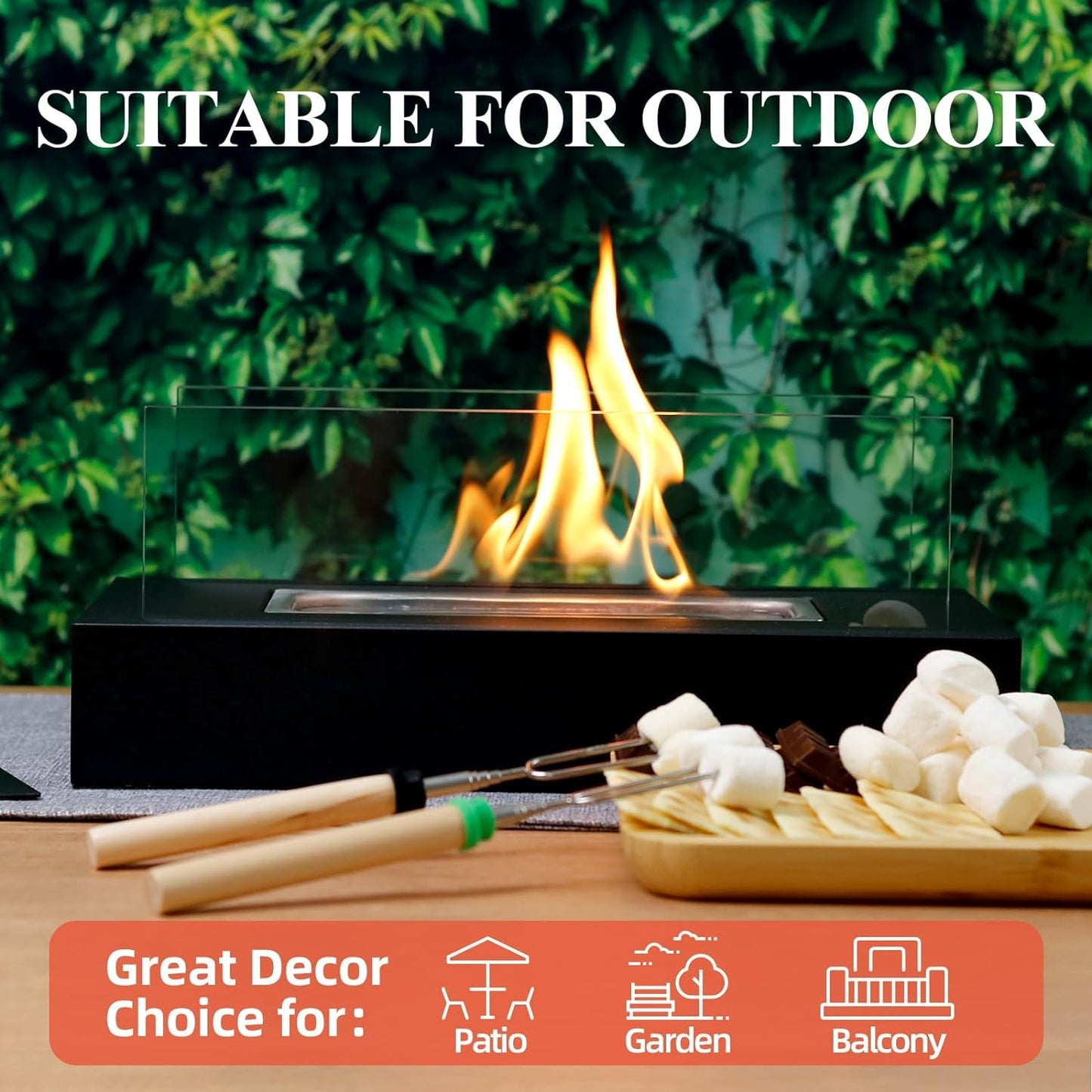 Tabletop Fire Pit Small Table Fireplace