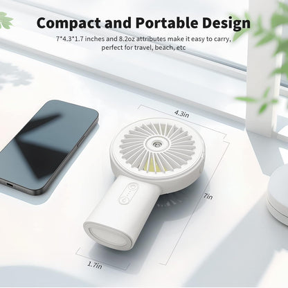 Portable Misting Fan 4000mAh Power Bank